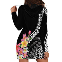 AAPI Heritage Month Hoodie Dress Kanaka Hawaii Plumeria