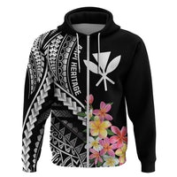 AAPI Heritage Month Zip Hoodie Kanaka Hawaii Plumeria