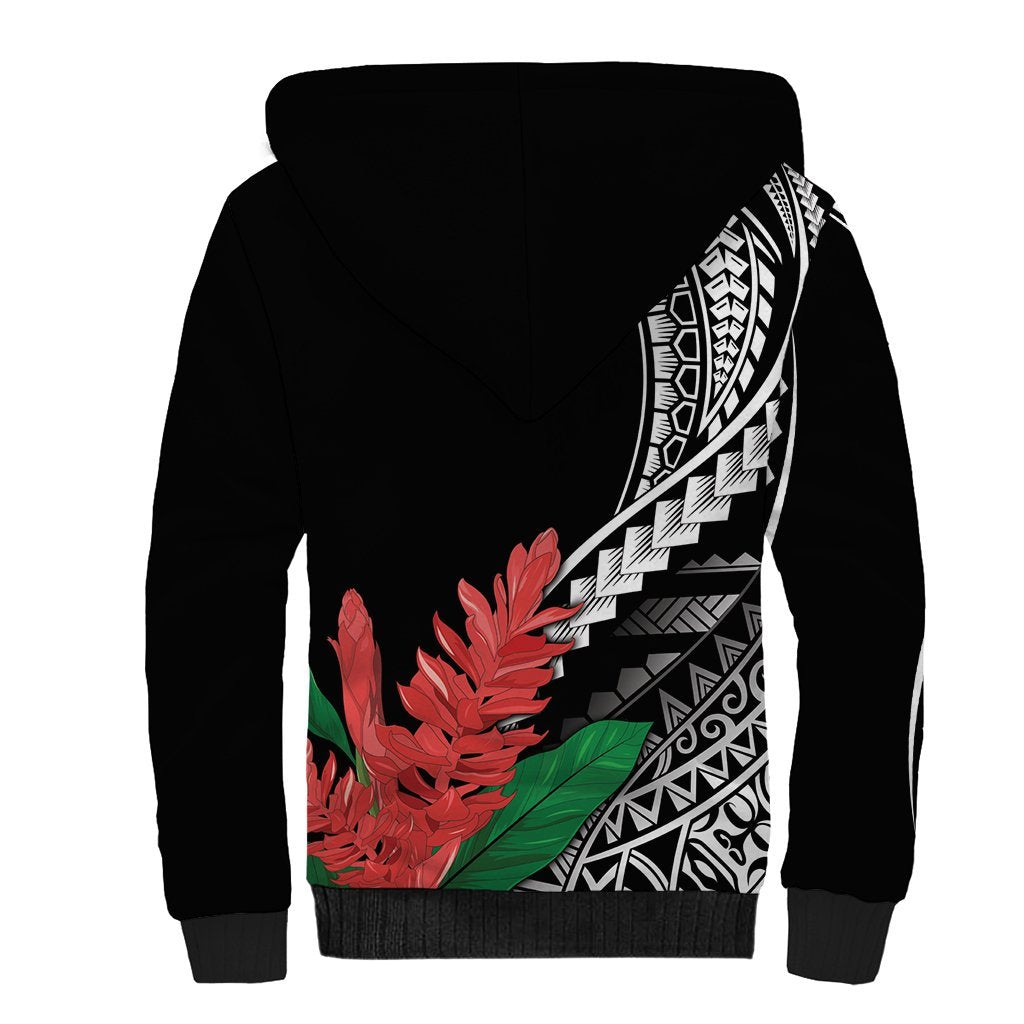 AAPI Heritage Month Sherpa Hoodie Samoa Teuila LT7 - Polynesian Pride