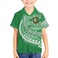 Tonga Liahona High School Personalized Hawaiian Shirt Ngatu Tokelaufeletoa Motifs LT7 - Polynesian Pride