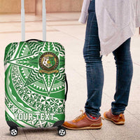Tonga Liahona High School Personalized Luggage Cover Ngatu Tokelaufeletoa Motifs