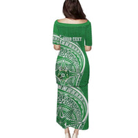 Tonga Liahona High School Personalized Puletasi Ngatu Tokelaufeletoa Motifs