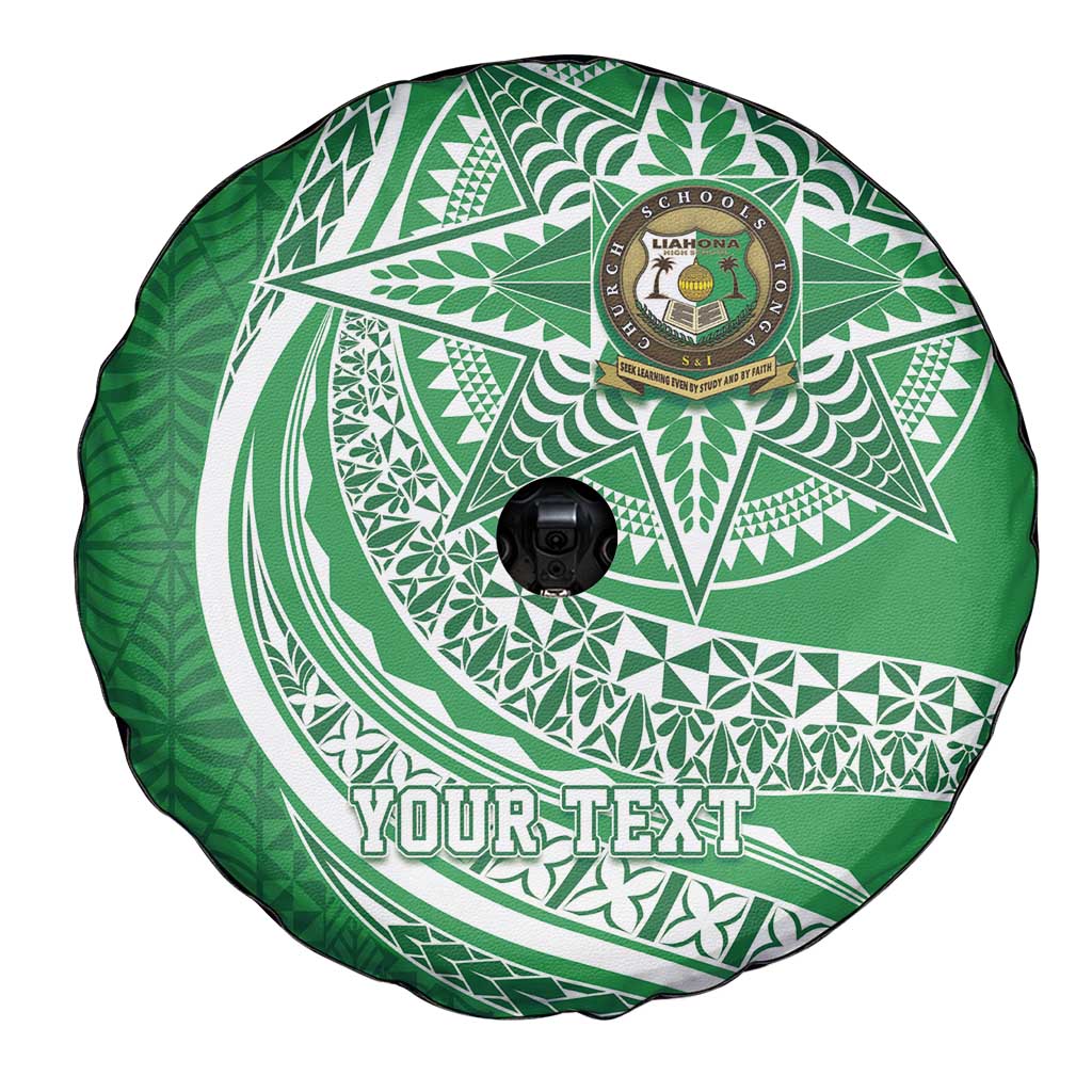 Tonga Liahona High School Personalized Spare Tire Cover Ngatu Tokelaufeletoa Motifs LT7 - Polynesian Pride