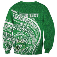 Tonga Liahona High School Personalized Sweatshirt Ngatu Tokelaufeletoa Motifs