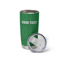Tonga Liahona High School Personalized Tumbler Cup Ngatu Tokelaufeletoa Motifs LT7 - Polynesian Pride