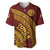 Tonga High School Baseball Jersey THS Anniversary Ngatu Motif