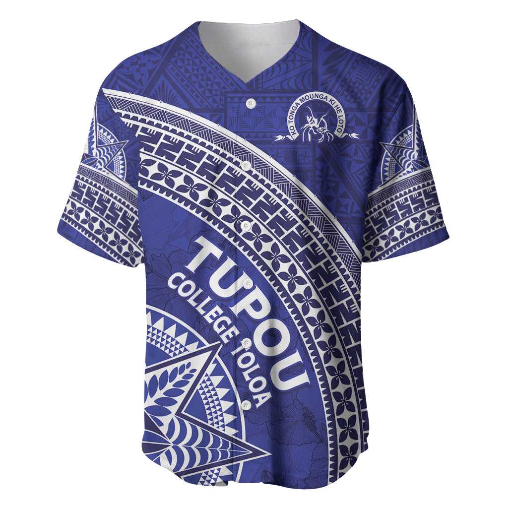 Tupou College Toloa Baseball Jersey Ngatu Tapa Mix Style