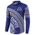 Tupou College Toloa Button Sweatshirt Ngatu Tapa Mix Style