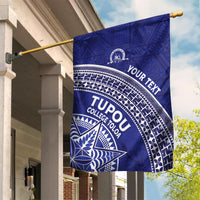 Tupou College Toloa Garden Flag Ngatu Tapa Mix Style