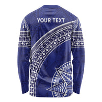 Tupou College Toloa Long Sleeve Shirt Ngatu Tapa Mix Style