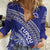 Tupou College Toloa Women Casual Shirt Ngatu Tapa Mix Style