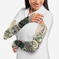Aloha Hawaii Tapa Arm Sleeves Summer Green Hawaiian Ipu LT7 - Polynesian Pride