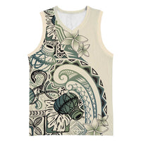 Aloha Hawaii Tapa Basketball Jersey Summer Green Hawaiian Ipu LT7 Unisex Emerald - Polynesian Pride