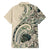 Aloha Hawaii Tapa Family Matching Summer Maxi Dress and Hawaiian Shirt Summer Green Hawaiian Ipu - Polynesian Pride