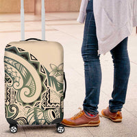 Aloha Hawaii Tapa Luggage Cover Summer Green Hawaiian Ipu - Polynesian Pride