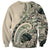 Aloha Hawaii Tapa Sweatshirt Summer Green Hawaiian Ipu - Polynesian Pride