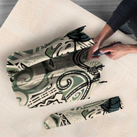 Aloha Hawaii Tapa Umbrella Summer Green Hawaiian Ipu - Polynesian Pride