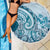 Aloha Hawaii Tapa Beach Blanket Cool Turquoise Hawaiian Ipu - Polynesian Pride