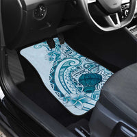 Aloha Hawaii Tapa Car Mats Cool Turquoise Hawaiian Ipu - Polynesian Pride