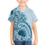 Aloha Hawaii Tapa Kid Hawaiian Shirt Cool Turquoise Hawaiian Ipu - Polynesian Pride