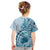 Aloha Hawaii Tapa Kid T Shirt Cool Turquoise Hawaiian Ipu - Polynesian Pride