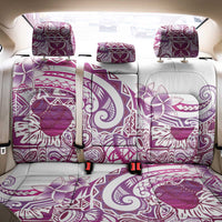 Aloha Hawaii Tapa Back Car Seat Cover Vibrant Fuchsia Hawaiian Ipu - Polynesian Pride