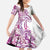 Aloha Hawaii Tapa Family Matching Summer Maxi Dress and Hawaiian Shirt Vibrant Fuchsia Hawaiian Ipu - Polynesian Pride