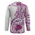 Aloha Hawaii Tapa Hockey Jersey Vibrant Fuchsia Hawaiian Ipu - Polynesian Pride