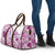 Aloha Hawaii Tapa Travel Bag Vibrant Fuchsia Hawaiian Ipu - Polynesian Pride