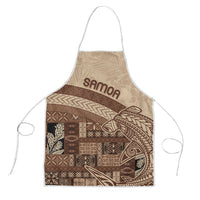 Samoa Mamanu Siapo Mocha Apron Tatau Malie