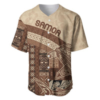 Samoa Mamanu Siapo Mocha Baseball Jersey Tatau Malie