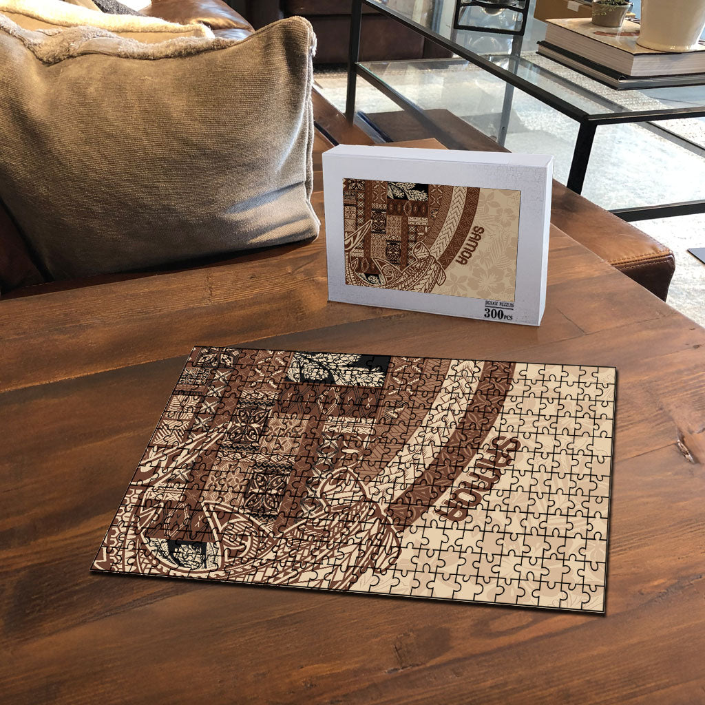 Samoa Mamanu Siapo Mocha Puzzle Tatau Malie