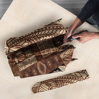 Samoa Mamanu Siapo Mocha Umbrella Tatau Malie