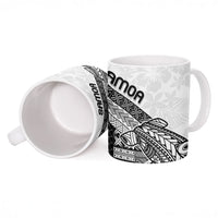 Samoa Mamanu Siapo Classic Black Ceramic Mug Tatau Malie