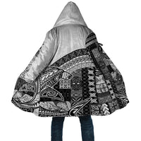 Samoa Mamanu Siapo Classic Black Cloak Tatau Malie