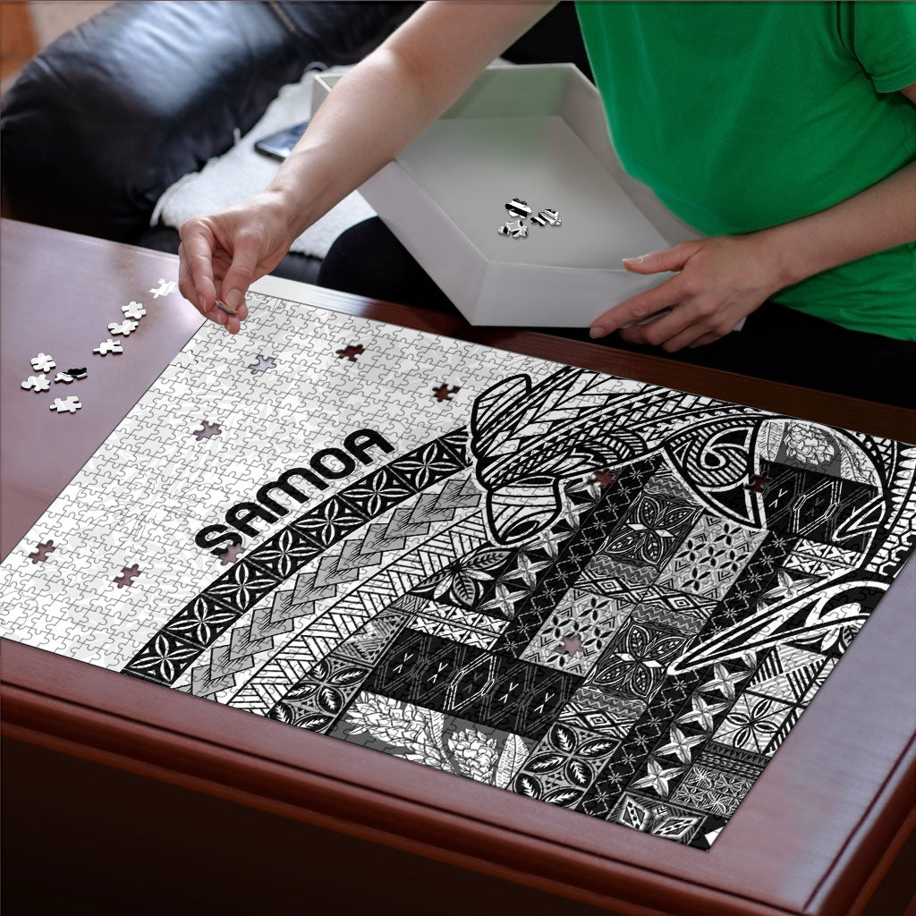 Samoa Mamanu Siapo Classic Black Puzzle Tatau Malie