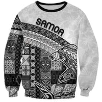 Samoa Mamanu Siapo Classic Black Sweatshirt Tatau Malie