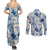 Aloha Hawaii Paniolo Jeans Palaka Couples Matching Summer Maxi Dress and Long Sleeve Button Shirt Coastal Rodeo - Polynesian Pride