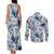 Aloha Hawaii Paniolo Jeans Palaka Couples Matching Tank Maxi Dress and Long Sleeve Button Shirt Coastal Rodeo - Polynesian Pride