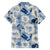 Aloha Hawaii Paniolo Jeans Palaka Family Matching Off Shoulder Maxi Dress and Hawaiian Shirt Coastal Rodeo - Polynesian Pride