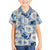 Aloha Hawaii Paniolo Jeans Palaka Family Matching Off Shoulder Maxi Dress and Hawaiian Shirt Coastal Rodeo - Polynesian Pride
