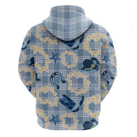 Aloha Hawaii Paniolo Jeans Palaka Hoodie Coastal Rodeo - Polynesian Pride