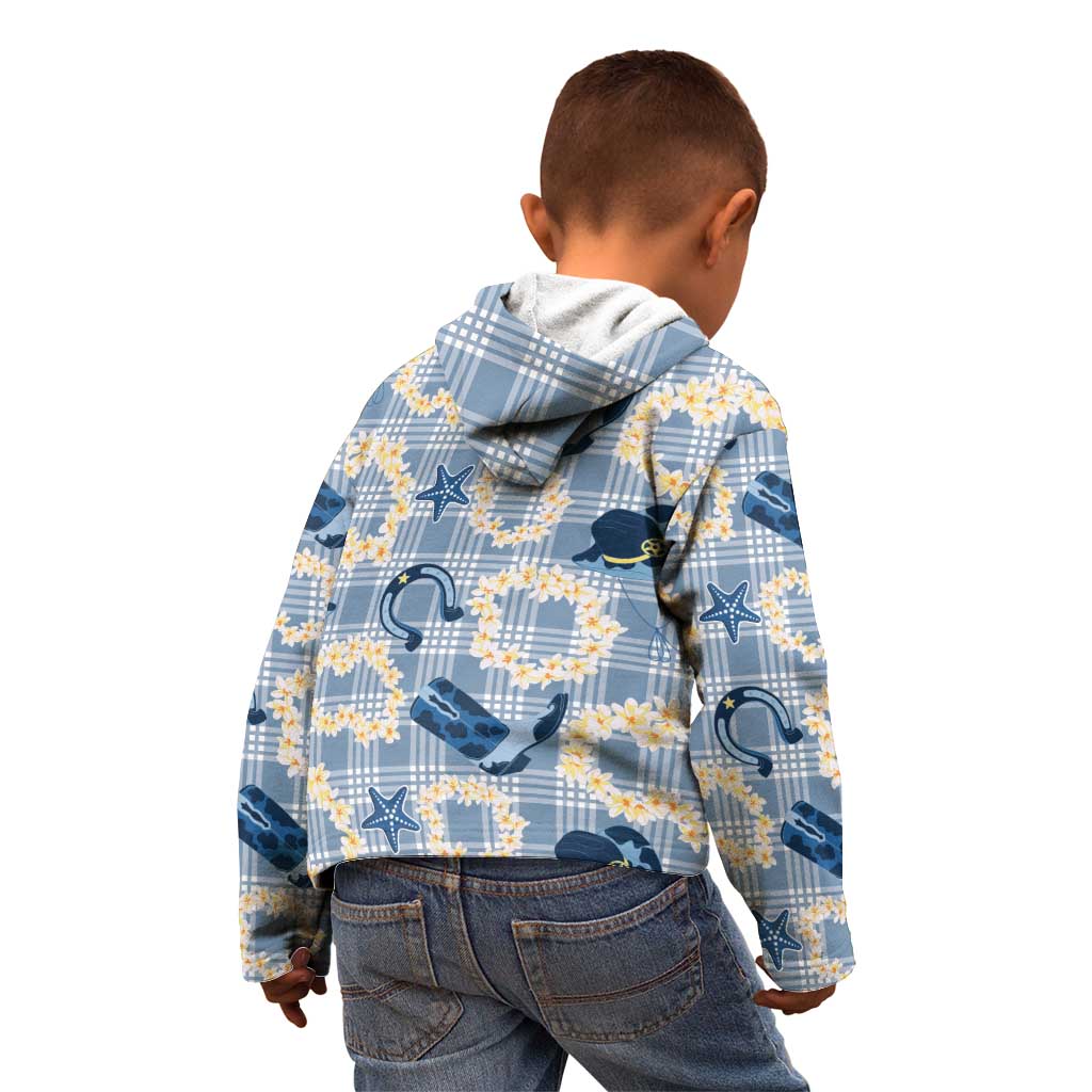 Aloha Hawaii Paniolo Jeans Palaka Kid Hoodie Coastal Rodeo - Polynesian Pride