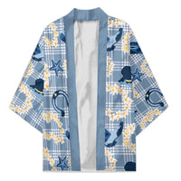 Aloha Hawaii Paniolo Jeans Palaka Kimono Coastal Rodeo - Polynesian Pride