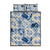 Aloha Hawaii Paniolo Jeans Palaka Quilt Bed Set Coastal Rodeo - Polynesian Pride