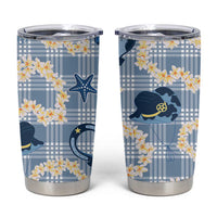 Aloha Hawaii Paniolo Jeans Palaka Tumbler Cup Coastal Rodeo - Polynesian Pride