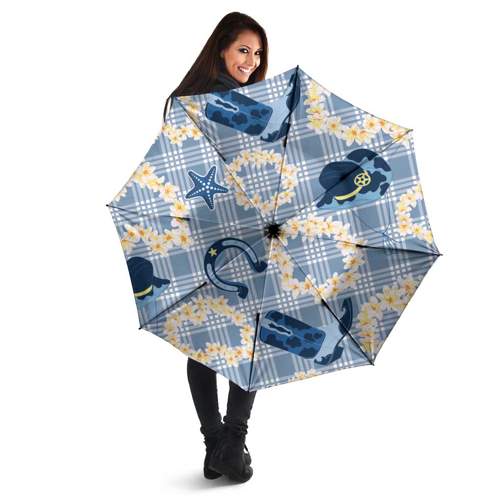 Aloha Hawaii Paniolo Jeans Palaka Umbrella Coastal Rodeo LT7 - Polynesian Pride