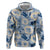 Aloha Hawaii Paniolo Jeans Palaka Zip Hoodie Coastal Rodeo - Polynesian Pride