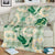 Aloha Hawaii Paniolo Mint Palaka Blanket Coastal Rodeo - Polynesian Pride