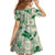 Aloha Hawaii Paniolo Mint Palaka Family Matching Off Shoulder Maxi Dress and Hawaiian Shirt Coastal Rodeo - Polynesian Pride